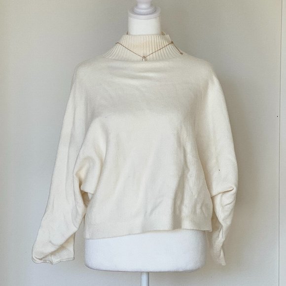 Oak and Fort White Turtleneck sweater - Picture 4 of 11